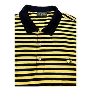 Masters Collection‎ Men's XXL Stripe Polo Augusta National Cotton Flawed